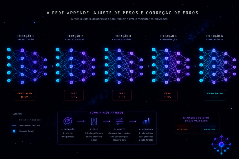Como a inteligência artificial realmente aprende?